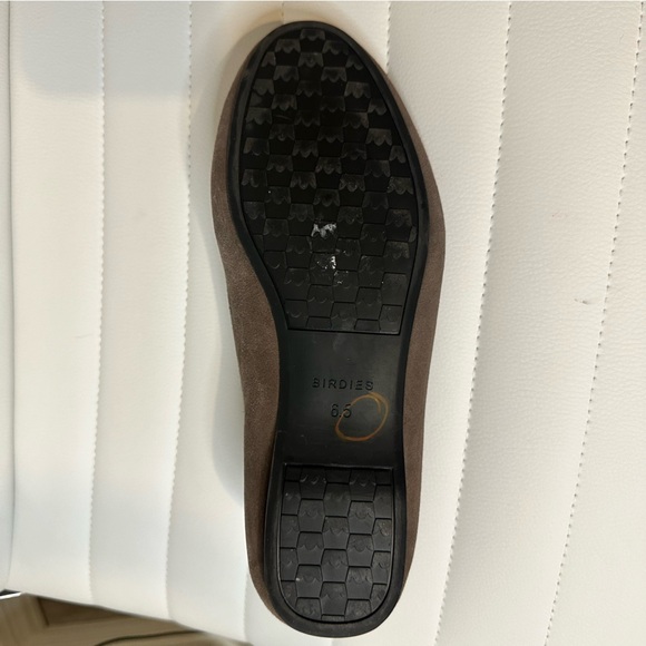 💝Birdies Starling Slip On Flats Latte Tan Suede Leather Women’s - Size 6.5 - Picture 12 of 14